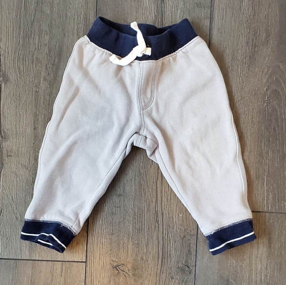12-18M Gray And Blue Joggers - Picture 1 of 2
